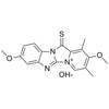 2,8-dimethoxy-1,3-dimethyl-12-thioxo-12H-benzo[4',5']imidazo[2',1':2,3]imidazo[1,5-a]pyridin-5-ium hydroxide