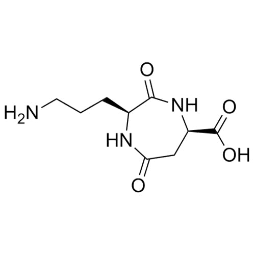 (2S,5R)-2-(3-aminopropyl)-3,7-dioxo-1,4-diazepane-5-carboxylic acid