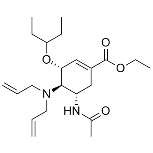 (3R,4R,5S)-ethyl 5-acetamido-4-(diallylamino)-3-(pentan-3-yloxy)cyclohex-1-enecarboxylate