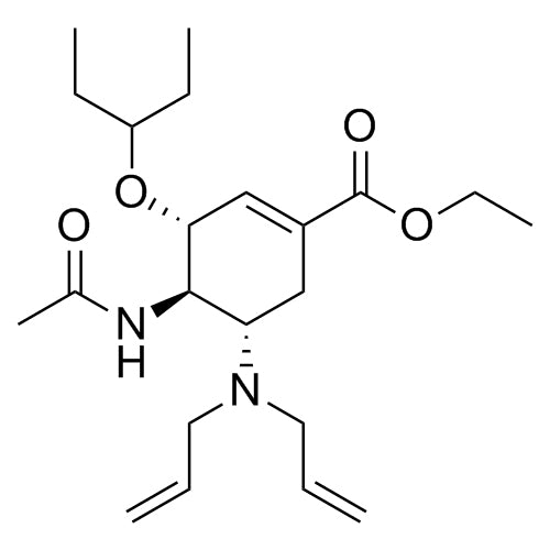 (3R,4R,5S)-ethyl 4-acetamido-5-(diallylamino)-3-(pentan-3-yloxy)cyclohex-1-enecarboxylate