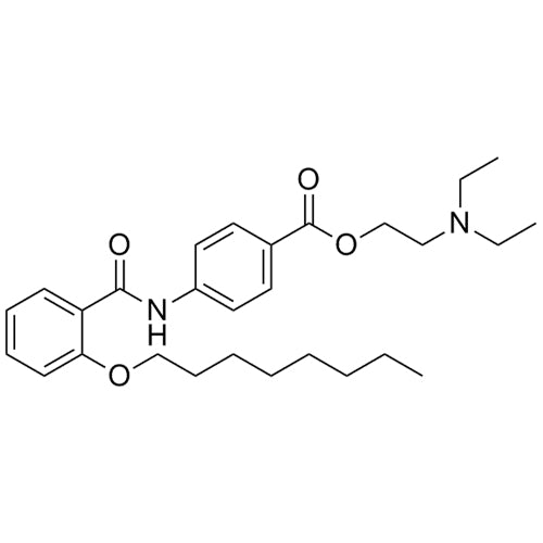 2-(diethylamino)ethyl 4-(2-(octyloxy)benzamido)benzoate