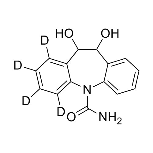 10,11-Dihydro-10,11-Dihydroxy Carbamazepine-d4 (mixture of isomers)