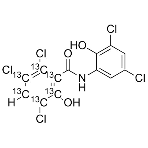 Oxyclozanide-13C6