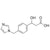 3-(4-((1H-imidazol-1-yl)methyl)phenyl)-3-hydroxypropanoic acid