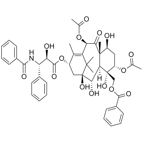 (1S,3S,4S,4aR,5S,6S,8S,11R,12aS)-8-(((2R,3S)-3-benzamido-2-hydroxy-3-phenylpropanoyl)oxy)-4-((benzoyloxy)methyl)-1,4,5,6-tetrahydroxy-9,12a,13,13-tetramethyl-12-oxo-1,2,3,4,4a,5,6,7,8,11,12,12a-dodecahydro-6,10-methanobenzo[10]annulene-3,11-diyl diacetate