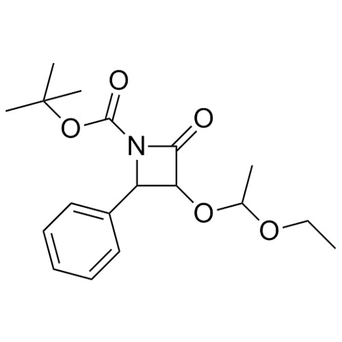 tert-butyl 3-(1-ethoxyethoxy)-2-oxo-4-phenylazetidine-1-carboxylate