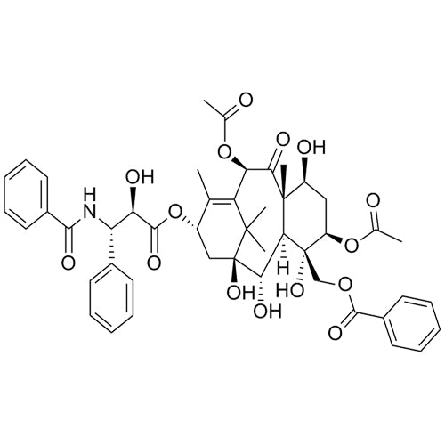 (1S,3R,4S,4aR,5S,6S,8S,11R,12aS)-8-(((2R,3S)-3-benzamido-2-hydroxy-3-phenylpropanoyl)oxy)-4-((benzoyloxy)methyl)-1,4,5,6-tetrahydroxy-9,12a,13,13-tetramethyl-12-oxo-1,2,3,4,4a,5,6,7,8,11,12,12a-dodecahydro-6,10-methanobenzo[10]annulene-3,11-diyl diacetate