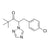 1-(4-chlorophenyl)-4,4-dimethyl-2-(1H-1,2,4-triazol-1-yl)pentan-3-one