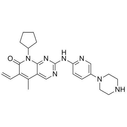 8-cyclopentyl-5-methyl-2-((5-(piperazin-1-yl)pyridin-2-yl)amino)-6-vinylpyrido[2,3-d]pyrimidin-7(8H)-one