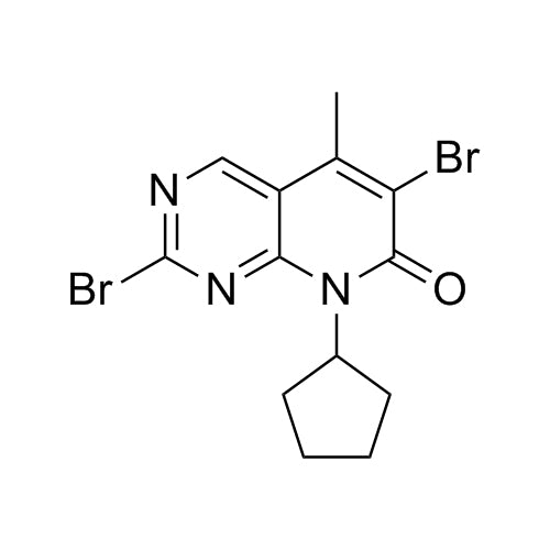 2,6-dibromo-8-cyclopentyl-5-methylpyrido[2,3-d]pyrimidin-7(8H)-one