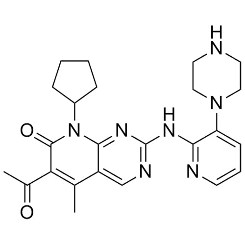 6-acetyl-8-cyclopentyl-5-methyl-2-((3-(piperazin-1-yl)pyridin-2-yl)amino)pyrido[2,3-d]pyrimidin-7(8H)-one
