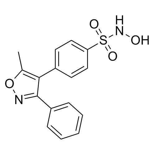N-hydroxy-4-(5-methyl-3-phenylisoxazol-4-yl)benzenesulfonamide