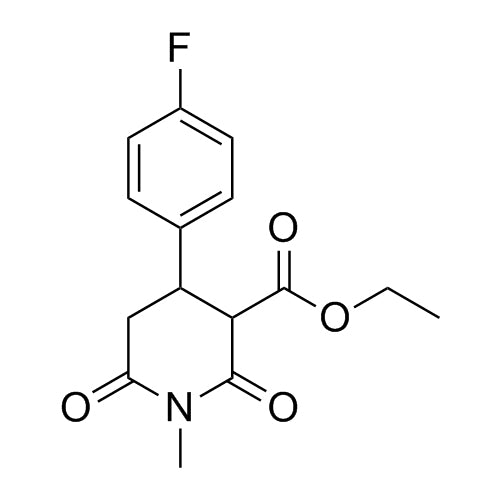 ethyl 4-(4-fluorophenyl)-1-methyl-2,6-dioxopiperidine-3-carboxylate