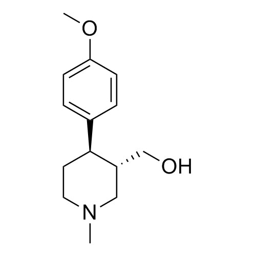 ((3S,4R)-4-(4-methoxyphenyl)-1-methylpiperidin-3-yl)methanol