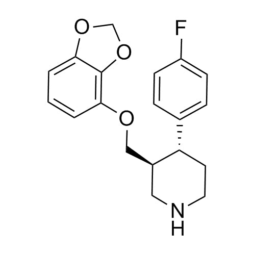 (3S,4R)-3-((benzo[d][1,3]dioxol-4-yloxy)methyl)-4-(4-fluorophenyl)piperidine