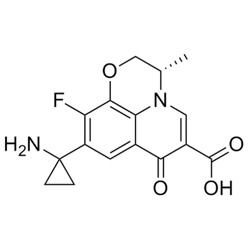 (S)-9-(1-aminocyclopropyl)-10-fluoro-3-methyl-7-oxo-3,7-dihydro-2H-[1,4]oxazino[2,3,4-ij]quinoline-6-carboxylic acid