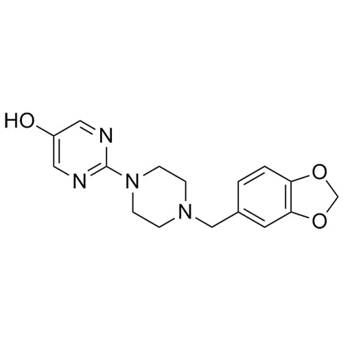 2-(4-(benzo[d][1,3]dioxol-5-ylmethyl)piperazin-1-yl)pyrimidin-5-ol