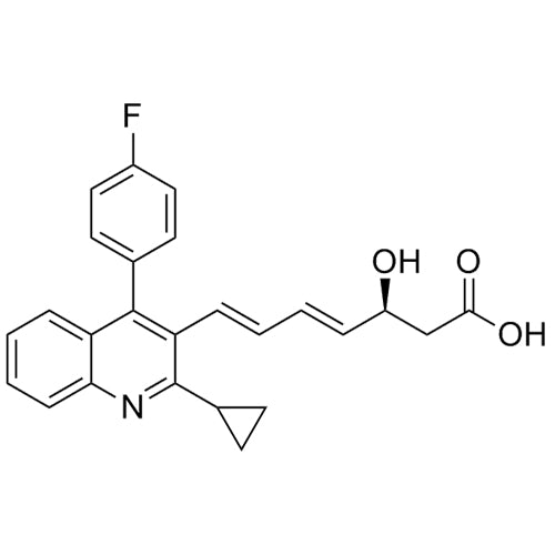 (S,4E,6E)-7-(2-cyclopropyl-4-(4-fluorophenyl)quinolin-3-yl)-3-hydroxyhepta-4,6-dienoic acid