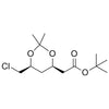 tert-butyl 2-((4R,6S)-6-(chloromethyl)-2,2-dimethyl-1,3-dioxan-4-yl)acetate
