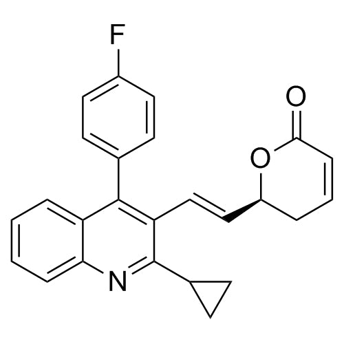 (S,E)-6-(2-(2-cyclopropyl-4-(4-fluorophenyl)quinolin-3-yl)vinyl)-5,6-dihydro-2H-pyran-2-one