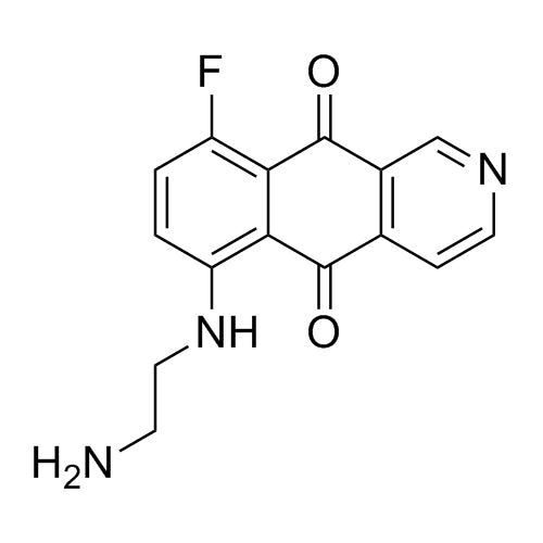 6-((2-aminoethyl)amino)-9-fluorobenzo[g]isoquinoline-5,10-dione