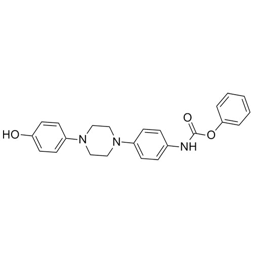 phenyl (4-(4-(4-hydroxyphenyl)piperazin-1-yl)phenyl)carbamate
