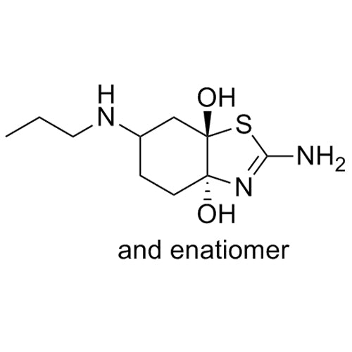 (3aR,7aS)-2-amino-6-(propylamino)-3a,4,5,6,7,7a-hexahydrobenzo[d]thiazole-3a,7a-diol