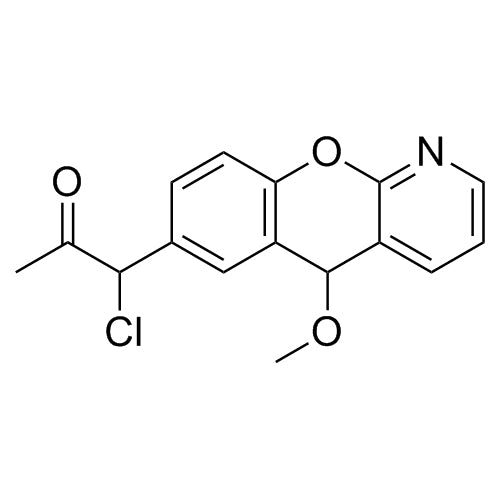 1-chloro-1-(5-methoxy-5H-chromeno[2,3-b]pyridin-7-yl)propan-2-one
