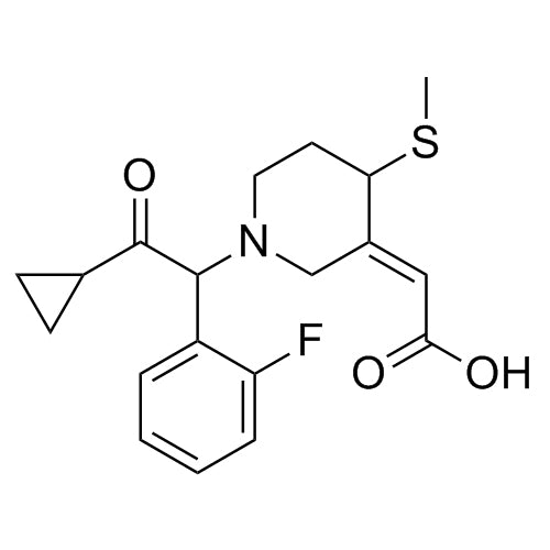 Prasugrel Metabolite (trans R-106583, Mixture of Diastereomers)