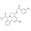Prasugrel Metabolite Derivative (trans R-138727MP, Mixture of Diastereomers)