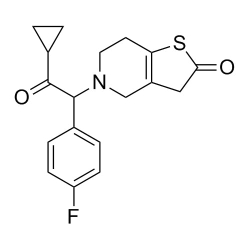 5-(2-cyclopropyl-1-(4-fluorophenyl)-2-oxoethyl)-4,5,6,7-tetrahydrothieno[3,2-c]pyridin-2(3H)-one
