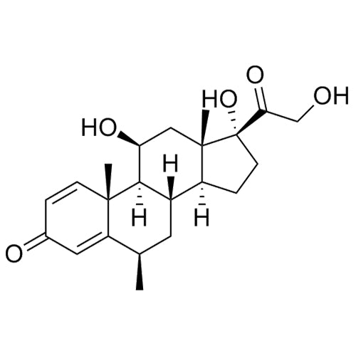 Methylprednisolone EP impurity H (6-beta-Methyl Prednisolone)