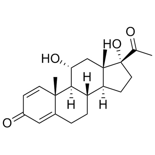 (8S,9S,10R,11R,13S,14S,17R)-17-acetyl-11,17-dihydroxy-10,13-dimethyl-6,7,8,9,10,11,12,13,14,15,16,17-dodecahydro-3H-cyclopenta[a]phenanthren-3-one