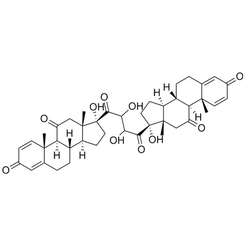 (8S,8'S,9S,9'S,10R,10'R,13S,13'S,14S,14'S,17R,17'R)-17,17'-(2,3-dihydroxysuccinyl)bis(17-hydroxy-10,13-dimethyl-7,8,9,10,12,13,14,15,16,17-decahydro-3H-cyclopenta[a]phenanthrene-3,11(6H)-dione)