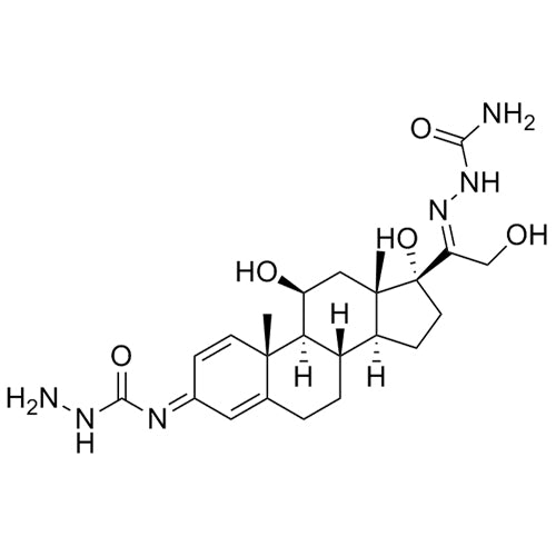 3,20-Disemicarbazone-11β,17,21-trihydroxy-pregna-1,4-diene-3,20-dione