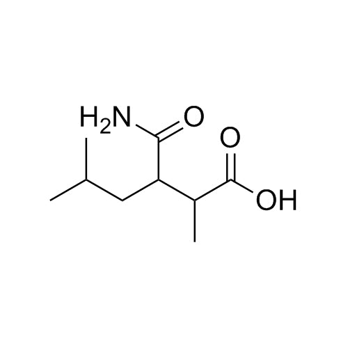 3-carbamoyl-2,5-dimethylhexanoic acid