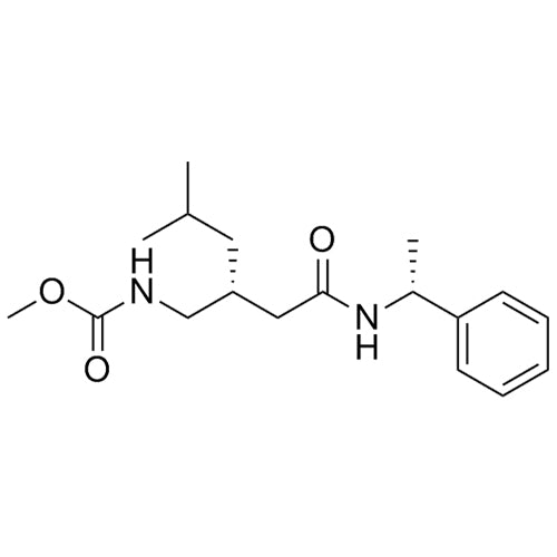 methyl ((R)-4-methyl-2-(2-oxo-2-(((R)-1-phenylethyl)amino)ethyl)pentyl)carbamate