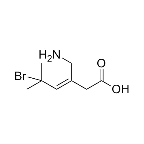 3-(aminomethyl)-5-bromo-5-methylhex-3-enoic acid