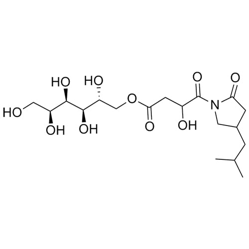(2R,3R,4R,5S)-2,3,4,5,6-pentahydroxyhexyl 3-hydroxy-4-(4-isobutyl-2-oxopyrrolidin-1-yl)-4-oxobutanoate