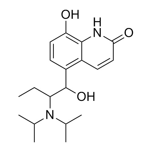 5-(2-(diisopropylamino)-1-hydroxybutyl)-8-hydroxyquinolin-2(1H)-one