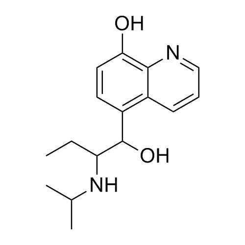 5-(1-hydroxy-2-(isopropylamino)butyl)quinolin-8-ol