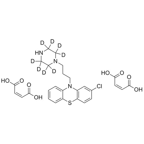 N-Desmethyl Prochlorperazine-d8 Dimaleate Salt