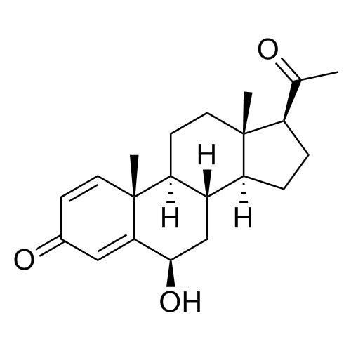 (6R,8S,9S,10R,13S,14S,17S)-17-acetyl-6-hydroxy-10,13-dimethyl-6,7,8,9,10,11,12,13,14,15,16,17-dodecahydro-3H-cyclopenta[a]phenanthren-3-one
