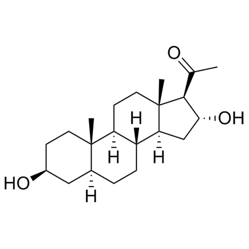 1-((3S,5S,8R,9S,10S,13S,14S,16R,17R)-3,16-dihydroxy-10,13-dimethylhexadecahydro-1H-cyclopenta[a]phenanthren-17-yl)ethanone