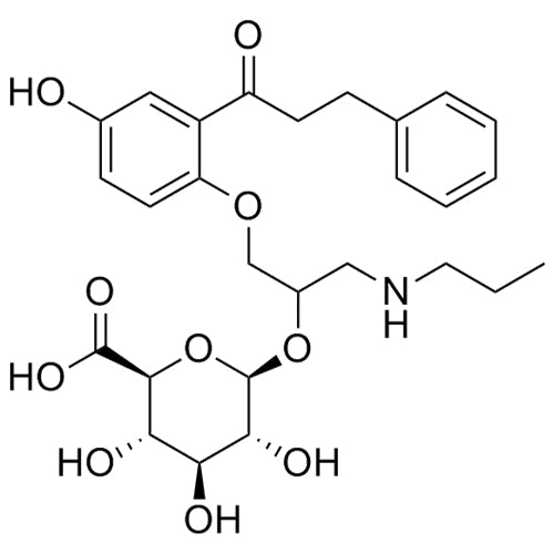 5-Hydroxy Propafenone Glucuronide (Mixture of Diastereomers)