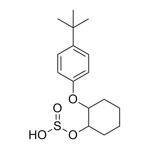 Propargite Impurity (2-(4-tert-Butylphenoxy)cyclohexyl Hydrogen Sulfite)
