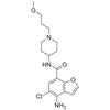 4-amino-5-chloro-N-(1-(3-methoxypropyl)piperidin-4-yl)benzofuran-7-carboxamide