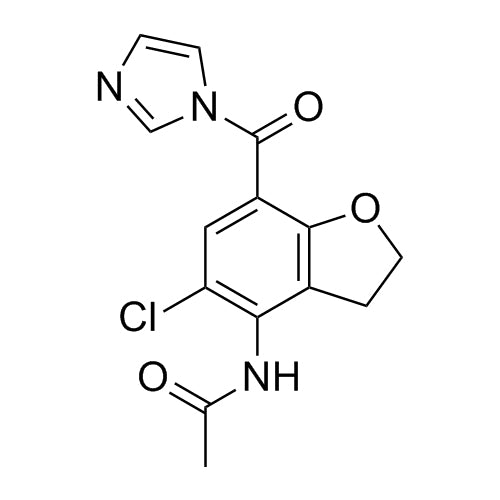 N-(5-chloro-7-(1H-imidazole-1-carbonyl)-2,3-dihydrobenzofuran-4-yl)acetamide