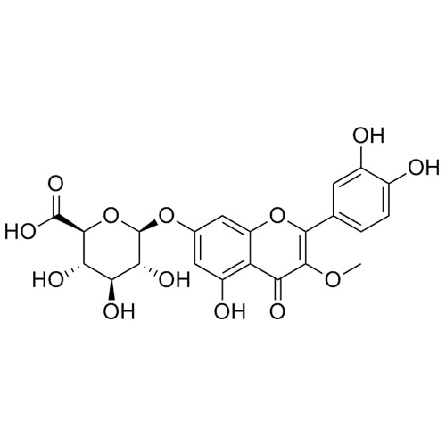 Quercetin 3-Methyl Ether 7-Glucuronide
