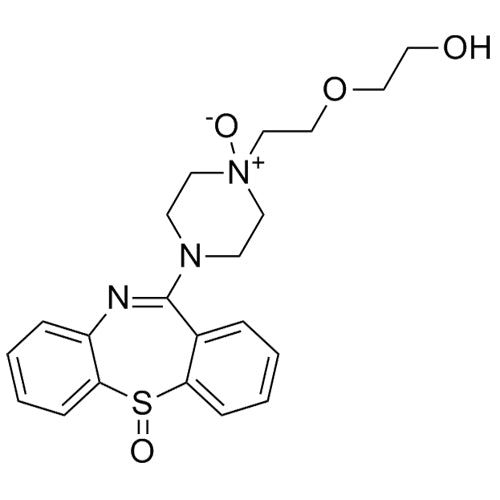 1-(2-(2-hydroxyethoxy)ethyl)-4-(5-oxidodibenzo[b,f][1,4]thiazepin-11-yl)piperazine 1-oxide